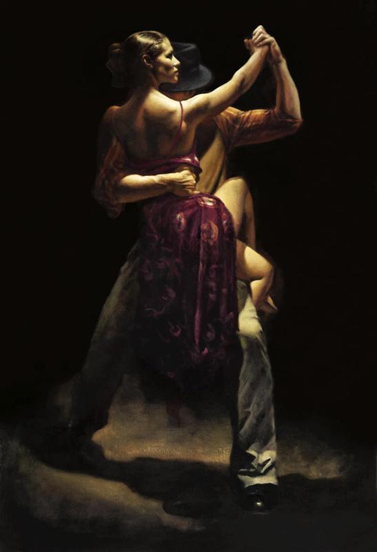 Flamenco Dancer Canvas Paintings